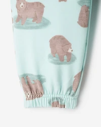 Pantalon en molleton douillet Ours pour tout-petits
