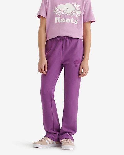 Pantalon évasé en molleton douillet Cooper pour fille