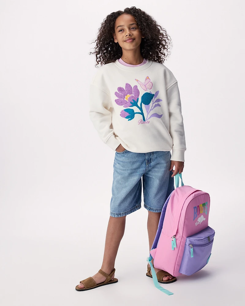 Kids Skyline Relaxed Crew Sweatshirt