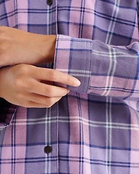 Womens Plaid Pajama Set