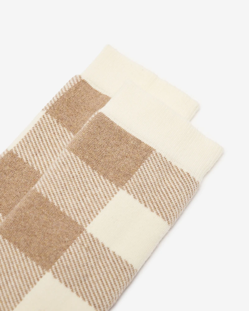 Chaussettes à carreaux Park pour adultes