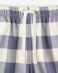 Short de pyjama à carreaux pour femmes