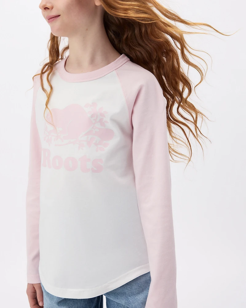 Kids Cooper Baseball Long Sleeve T-Shirt