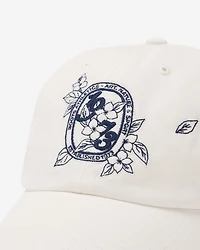 Casquette de baseball à motif floral