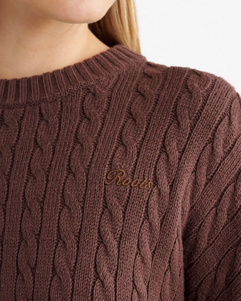 Roots Cable Crew Sweater