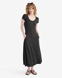 Robe midi à manches courtes Renew