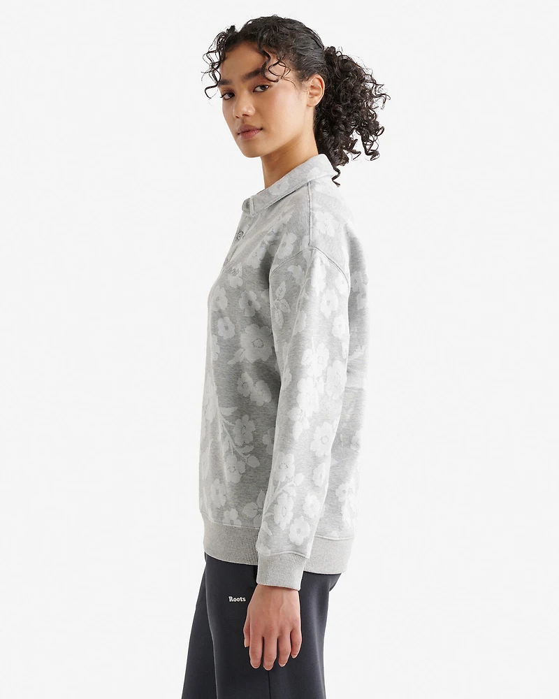 Floral Jacquard Polo