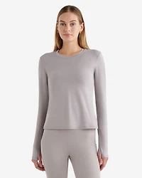 Renew Knit Fitted Long Sleeve Top