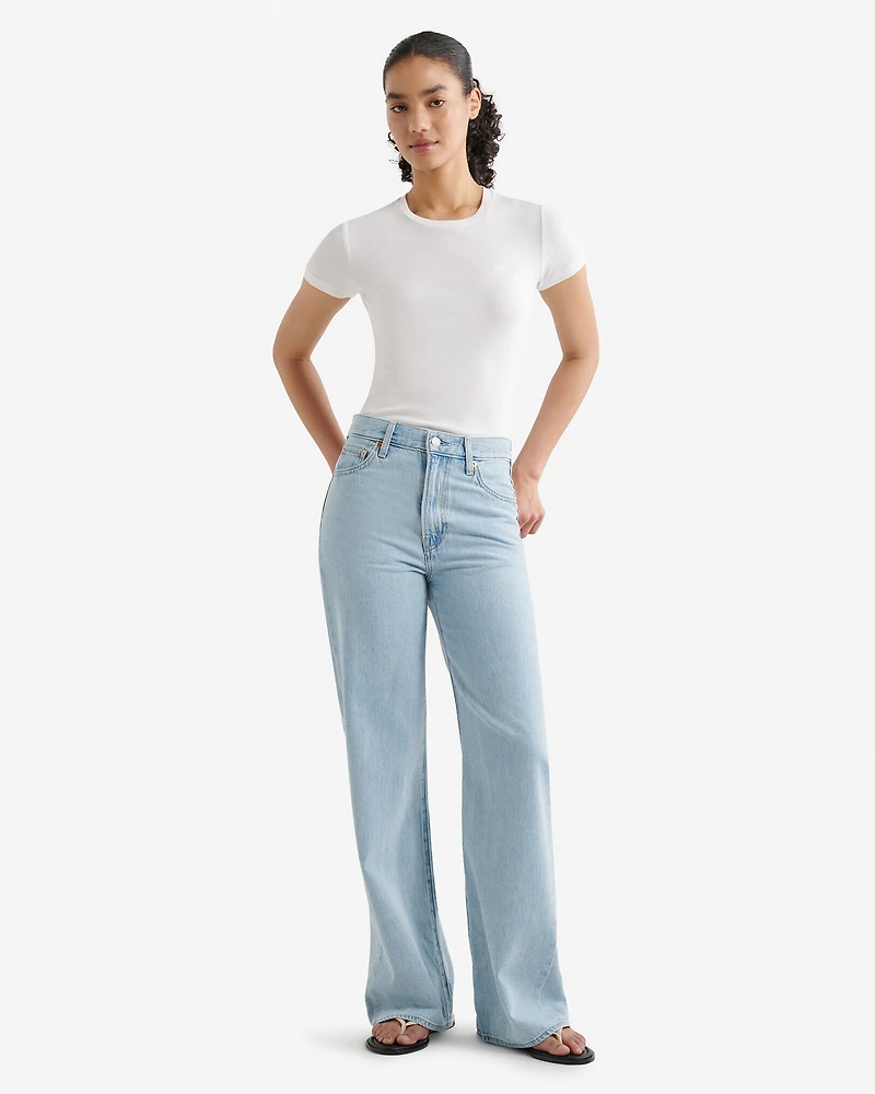 Jean à jambe large et taille haute Levi’s pour femme