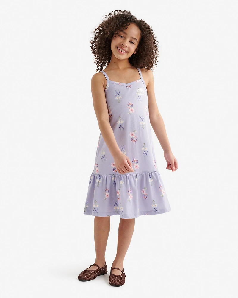 Robe motif floral Cooper pour fille