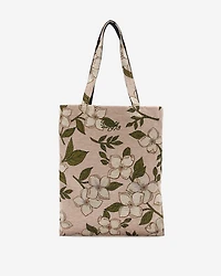 Floral Jacquard Tote
