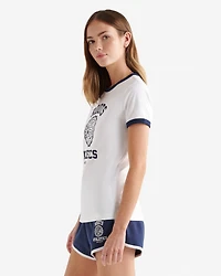 Womens Legacy Crest Ringer T-Shirt