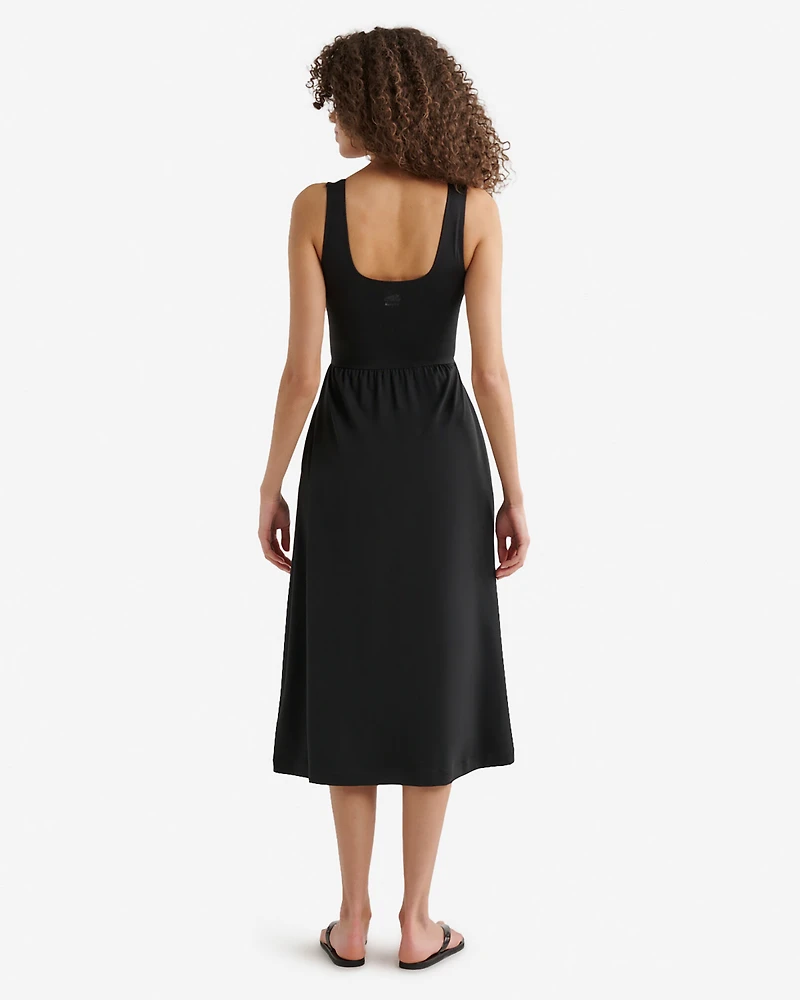 Renew Knit Square Neck Dress