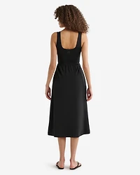 Renew Knit Square Neck Dress