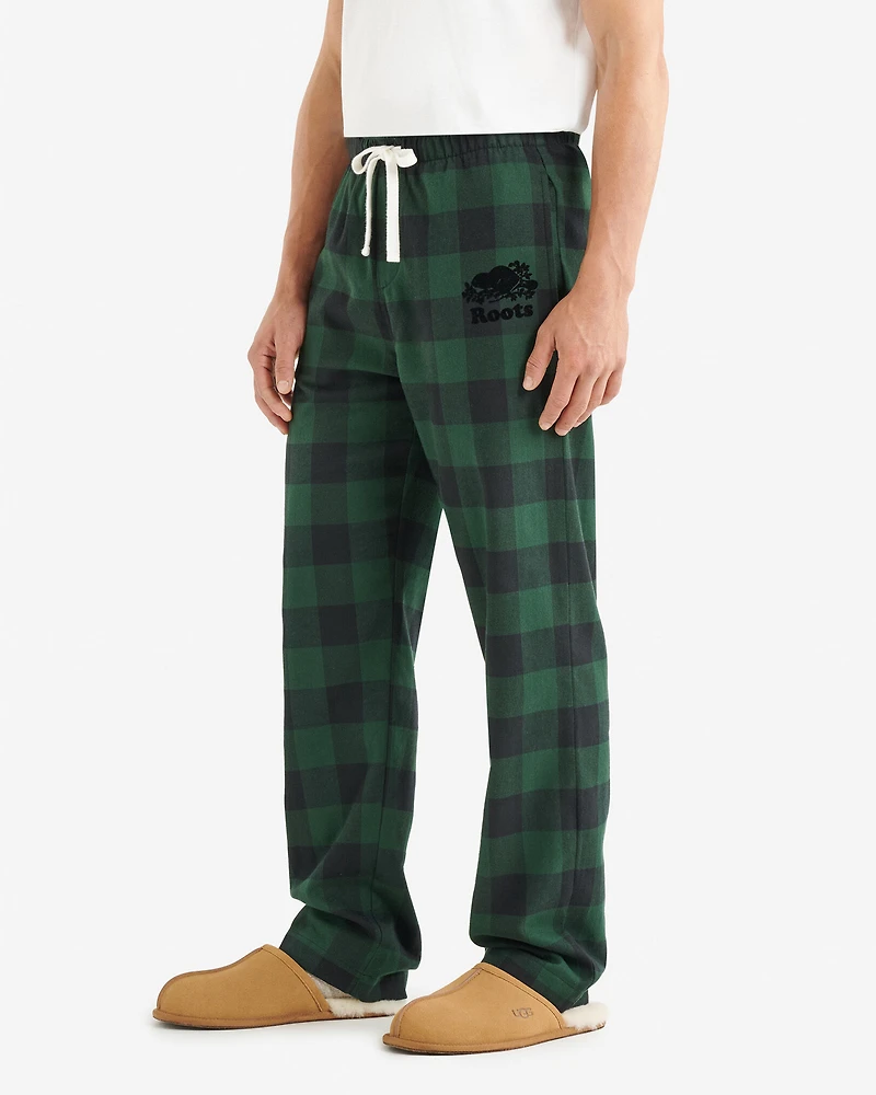 Mens Park Plaid Pajama Pant