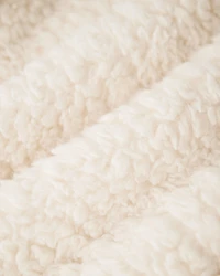 Chandail à capuchon et glissière en molleton style mouton Creekside pour enfants