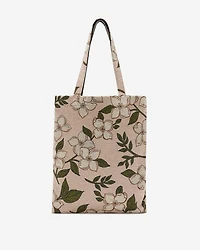Floral Jacquard Tote