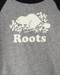 T-shirt style baseball Cooper en coton bio pour tout-petits