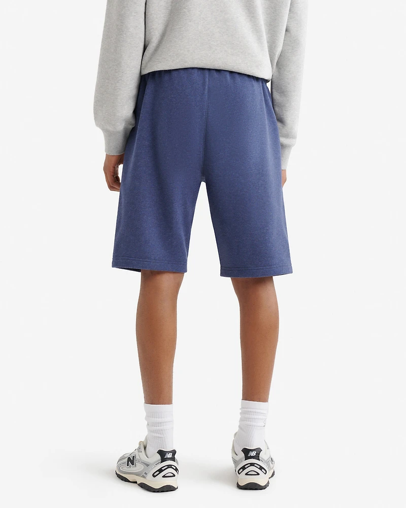 Short original en molleton de coton bio 10,5 po