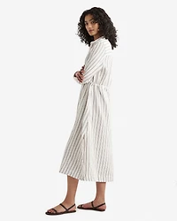 Isla Cotton Gauze Shirt Dress