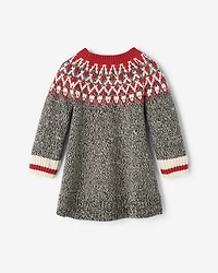 Baby Cabin Fair Isle Sweater Dress
