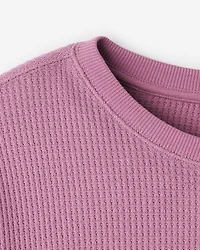 Waffle Long Sleeve Top