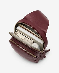 Sac à bandoulière Trinité en cuir Cervino