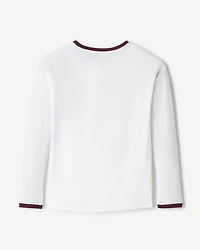 T-shirt à manches longues déconracté Cooper Pop pour filles