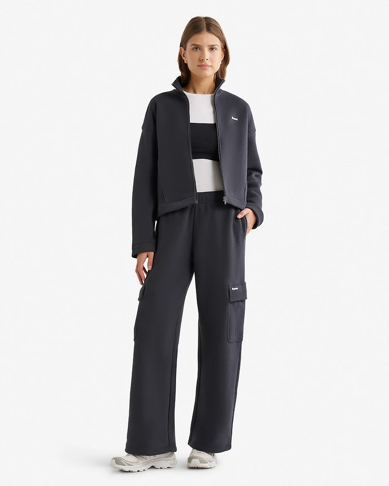 Cloud Cargo Wide Leg Sweatpant
