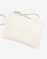Pochette à glissière en cuir Cervino