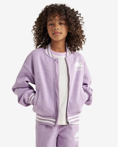Blouson universitaire scintillant Cooper pour filles