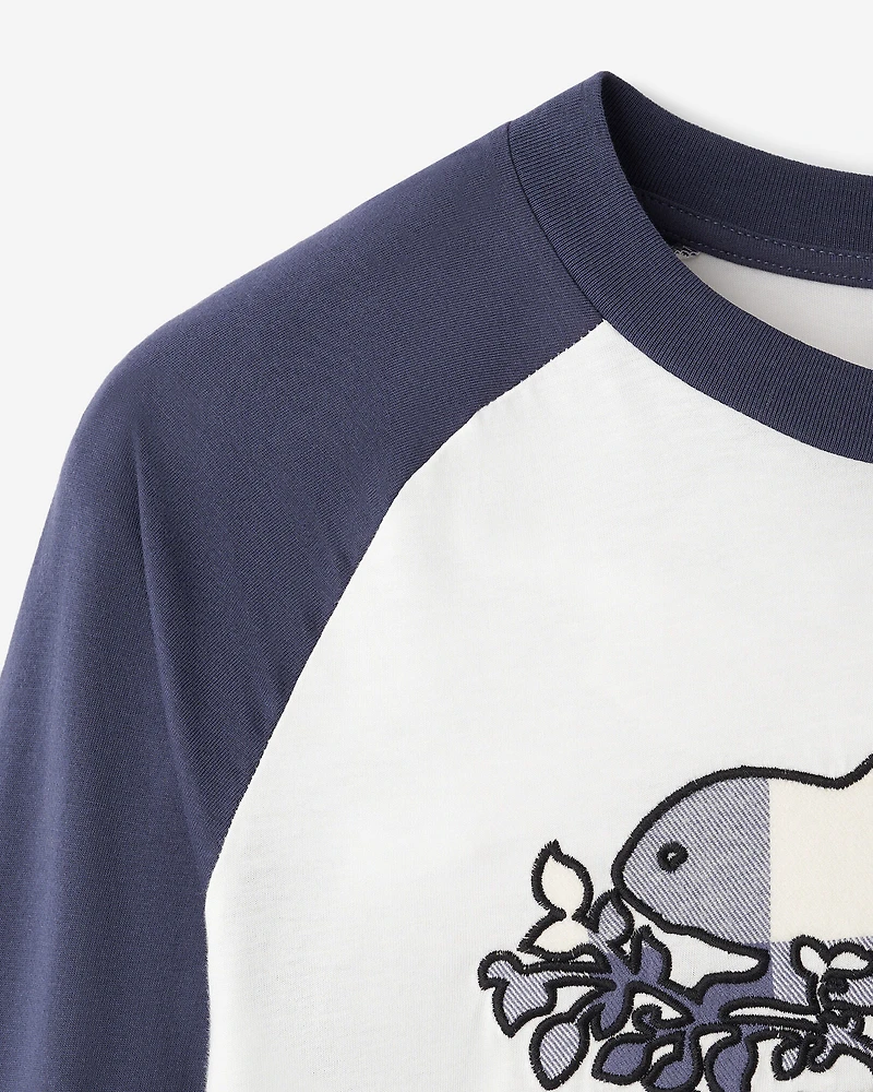 Womens Cooper Plaid Long Sleeve T-Shirt