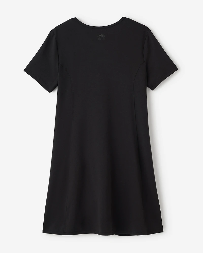 Robe mini à manches courtes Renew