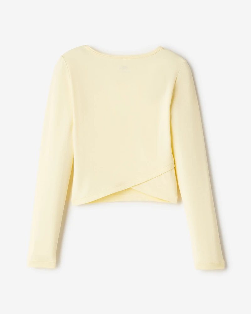 Girls Active Tulip Hem T-Shirt