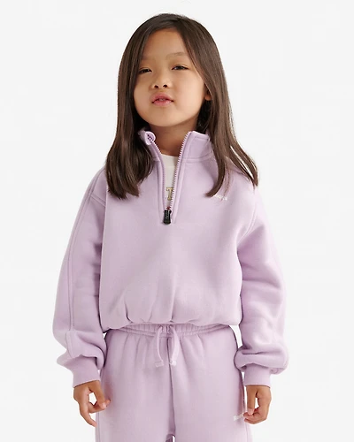 Toddler Girls Cloud Half Zip
