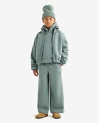 Pantalon ample à jambe droite en molleton Nuage pour enfants