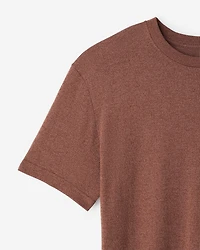 T-shirt poivré en coton bio pour hommes