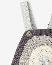 Salopette en tricot pour bébé