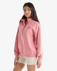 Organic Cooper Relaxed Half Zip Stein
