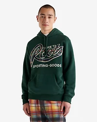 Plaid Applique Kanga Hoodie