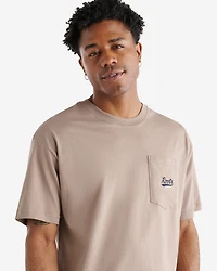 T-shirt décontracté à poche Roots pour hommes