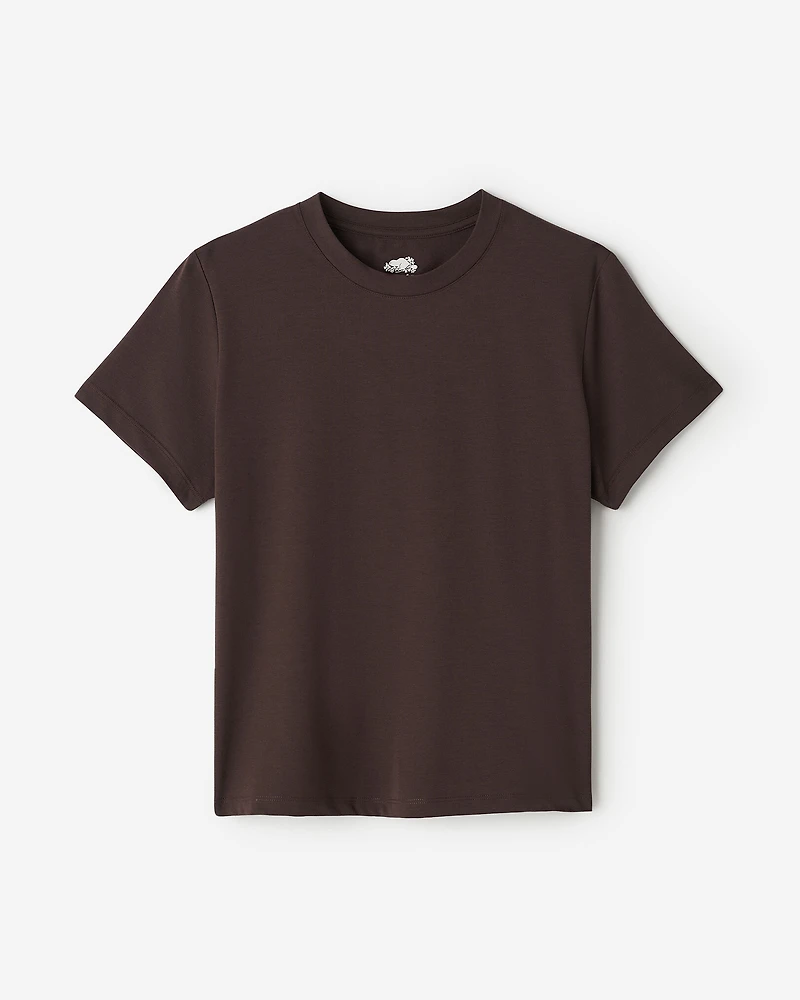T-shirt sport à manches courtes en tricot