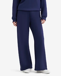 Pantalon en molleton nuage à jambe large