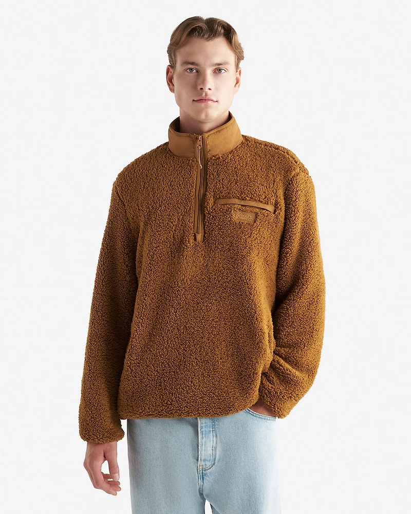 Creekside Shearling Half Zip Stein