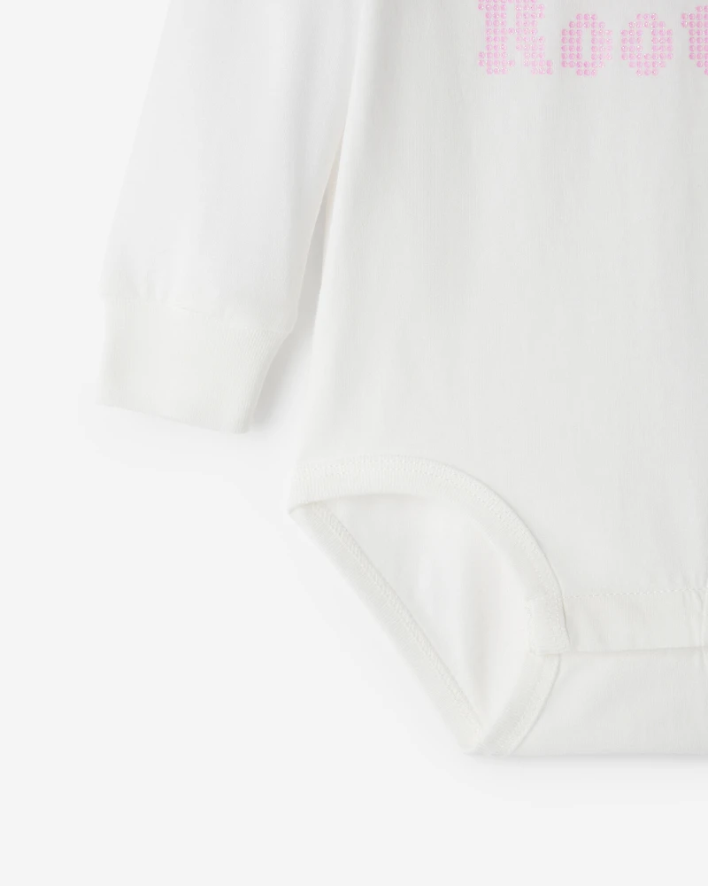 Baby Organic Cooper Beaver Bodysuit