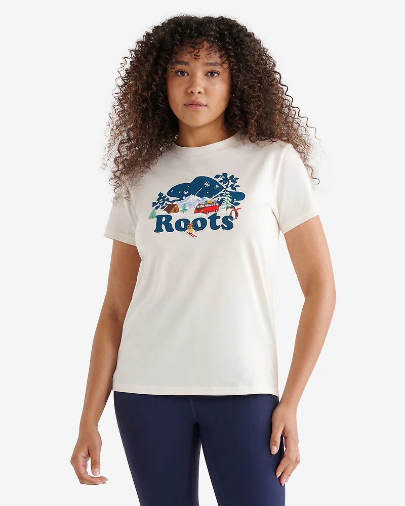 Womens Holiday Pajama T-Shirt