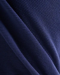 Chandail henley à col boutonné en tricot double Thompson