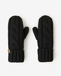 Womens Olivia Cable Mitten
