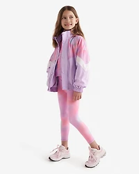 Coupe-vent aux couleurs contrastantes pour enfants