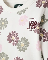 Robe à motif floral Roots Academy pour toutes-petites